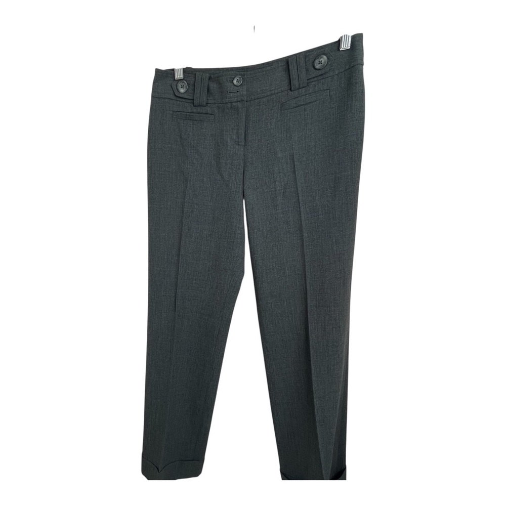 Ann Taylor Women's Dress Pants Size 4 Petite Gray